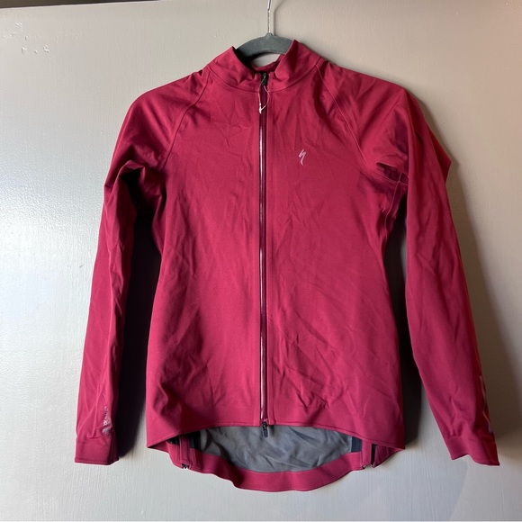 Women’s specialized race series rain jacket red Small - Picture 1 of 10